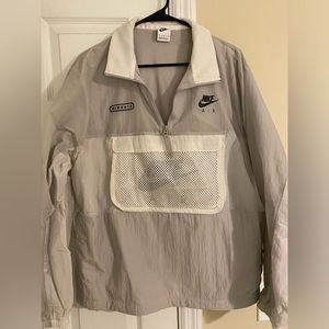 Grey Nike Windbreaker